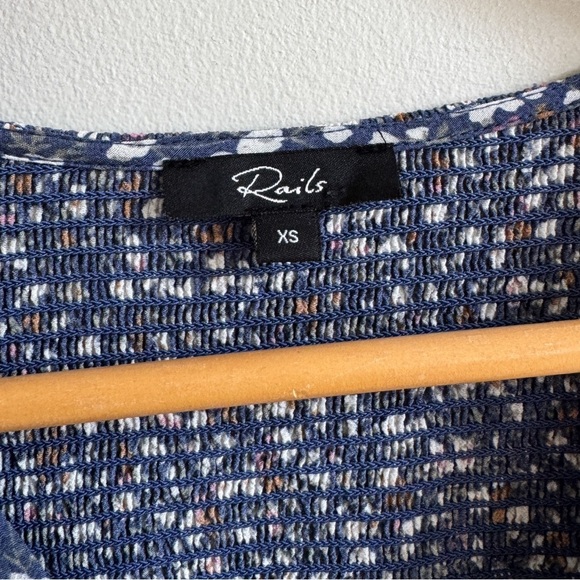 RAILS • Zana Dress in Blue Floral Ditsy - Picture 3 of 15